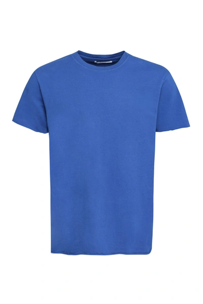 Shop John Elliott Stretch Cotton T-shirt In Blue