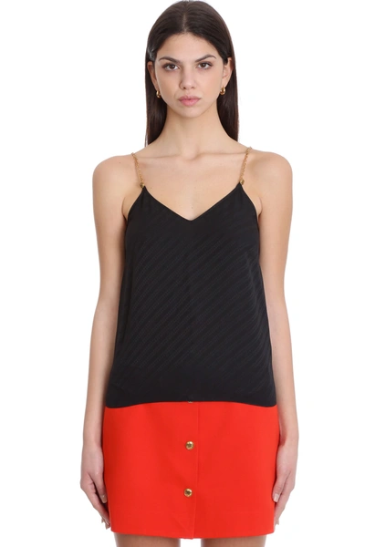 Shop Givenchy Topwear In Black Silk