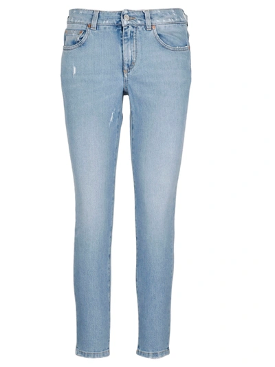 Shop Givenchy Slim Fit Jeans In Blue