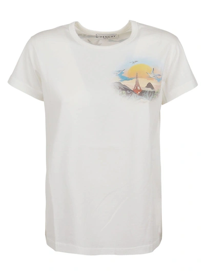 Shop Givenchy T-shirt In Ivory