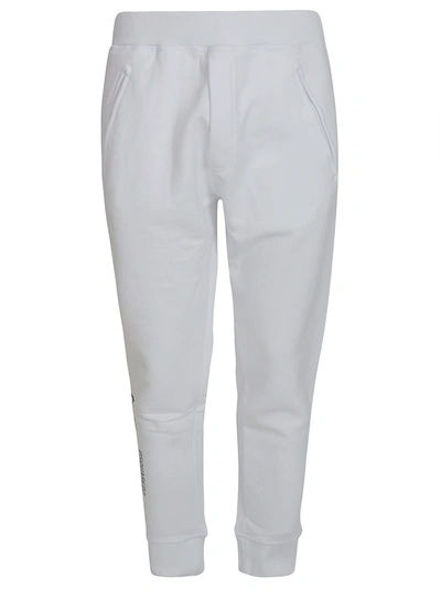 Shop Dsquared2 Icon Print Track Pants In White/black