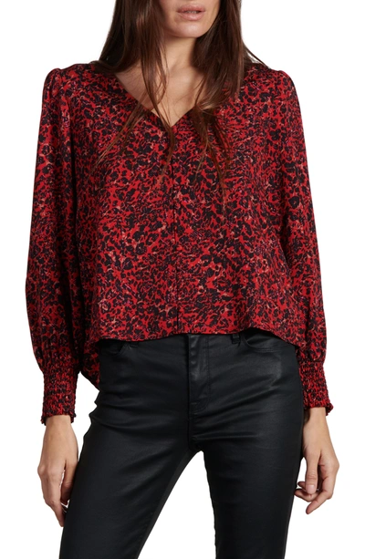 Shop Sanctuary Harmony Long Sleeve Blouse In Surreal