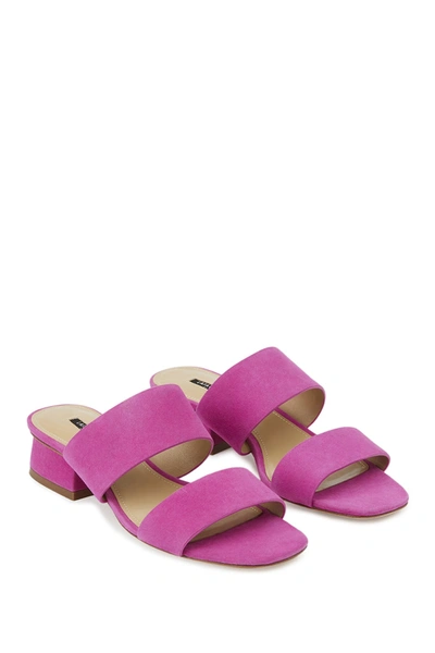 Shop Lafayette 148 Sanura Sandal In Orchid Pink