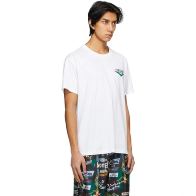 Shop Givenchy White Motel T-shirt In 100-white