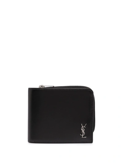 Saint Laurent Monogram Zip-Around Wallet