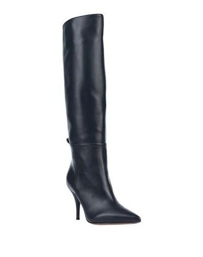 Shop L'autre Chose L' Autre Chose Woman Boot Midnight Blue Size 6 Soft Leather