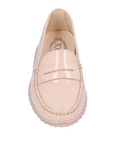 Tod's Loafers In Pink