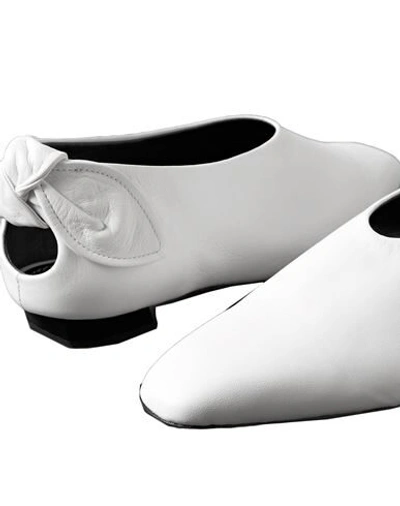 Proenza Schouler Ballet Flats In White