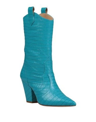 Shop Aldo Castagna Ankle Boots In Azure