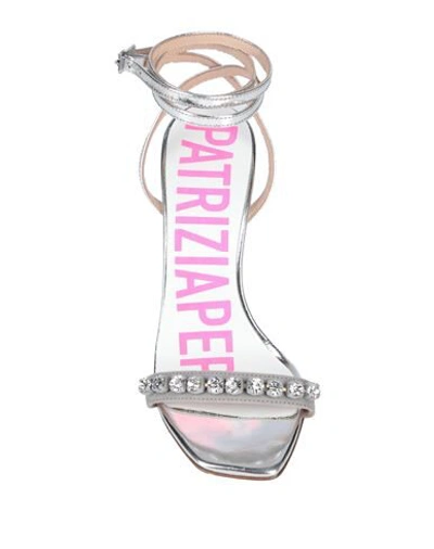 Patrizia Pepe Sandals In Silver