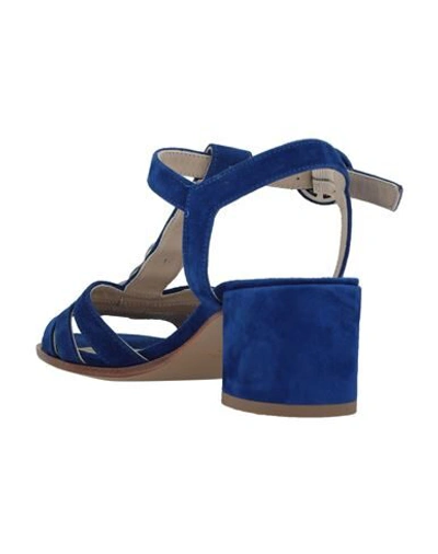 Shop 18 Kt Sandals In Bright Blue
