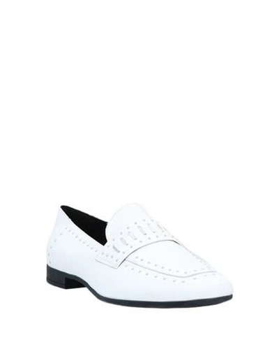 Geox Loafers In White
