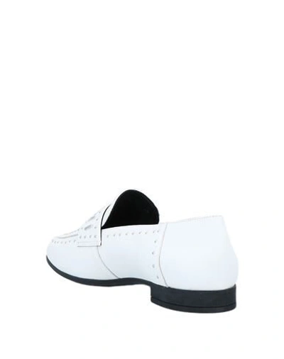 Geox Loafers In White
