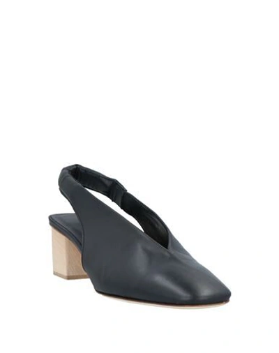 Shop Del Carlo Woman Pumps Black Size 8 Soft Leather