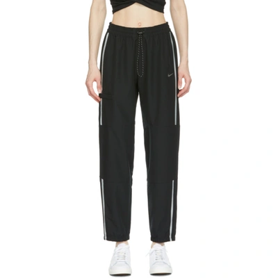 Shop Nike Black Flex Pro Woven Lounge Pants In 010 Black/m