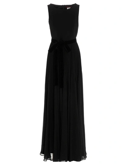 Shop Max Mara Erivan Dress In Black