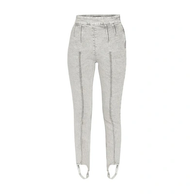 Shop Isabel Marant Nanouli Jeans In Light Grey