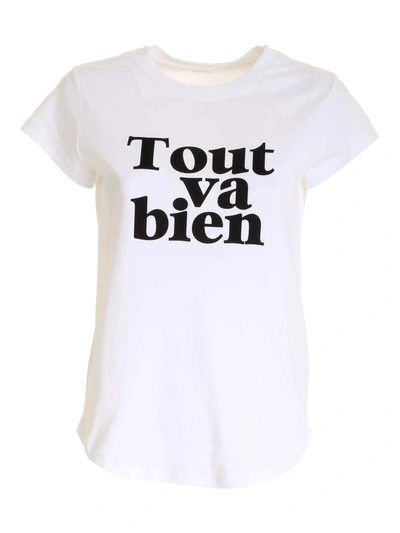 Shop Zadig & Voltaire T-shirt In White