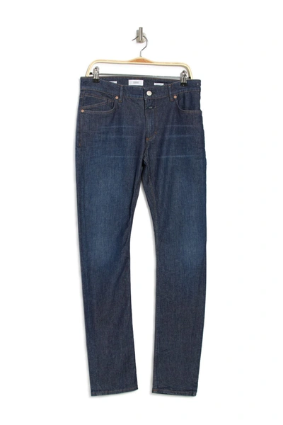 Shop Closed Unity Slim Fit Jeans In Dark Blue