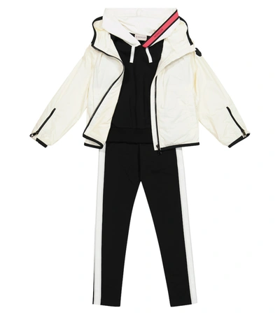 Shop Moncler Breanna Hooded Jacket In White