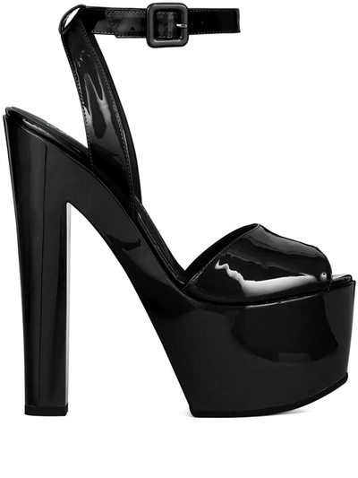 Shop Giuseppe Zanotti Platform-sole Sandals In Black