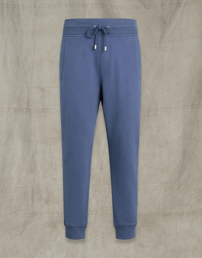 Shop Belstaff Sweatpants In Blue