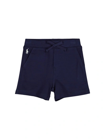 Shop Polo Ralph Lauren Kids Shorts For For Boys And For Girls In Blue