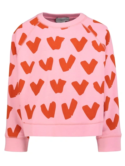 Shop Stella Mccartney Kids Sweatshirt For Girls In Pink