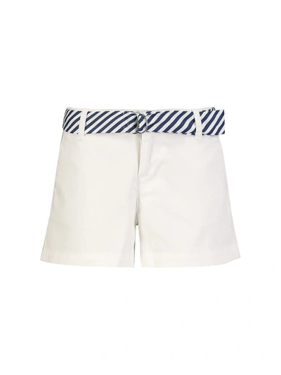 Shop Polo Ralph Lauren Kids White Shorts For Girls