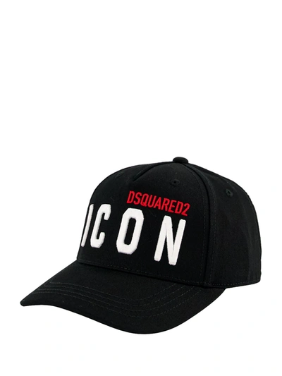 Shop Dsquared2 Kids Cap For For Boys And For Girls In Black