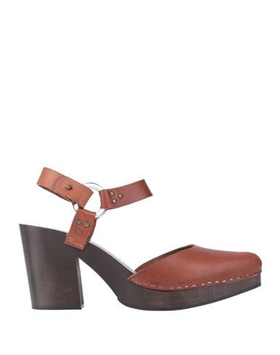 Shop Antidoti Mules & Clogs In Brown