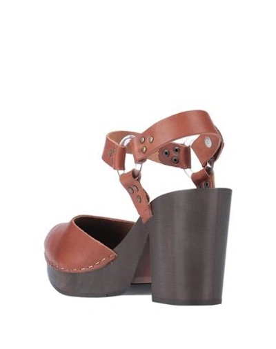 Shop Antidoti Mules & Clogs In Brown