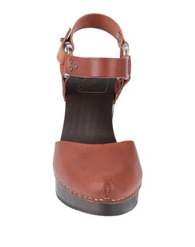 Shop Antidoti Mules & Clogs In Brown