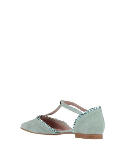 Shop Alberto La Torre® Ballet Flats In Sky Blue