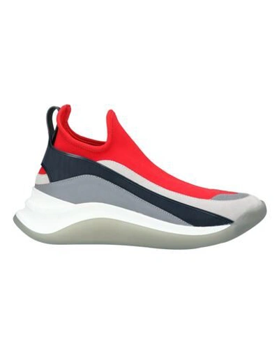 Shop Sportmax Sneakers In Red