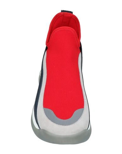 Shop Sportmax Sneakers In Red