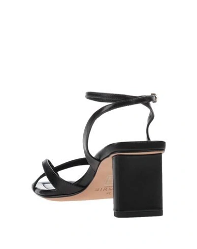 Shop Alexandre Birman Woman Toe Strap Sandals Black Size 8.5 Soft Leather