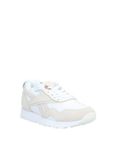 Shop Victoria Beckham Reebok X  Woman Sneakers Beige Size 8.5 Soft Leather, Textile Fibers