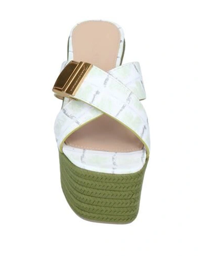 Shop Jacquemus Sandals In White