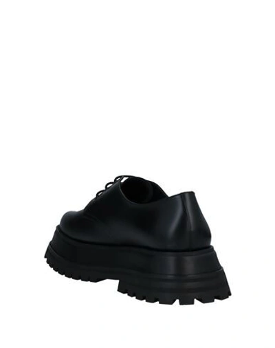 Shop Burberry Laced Shoes In Black