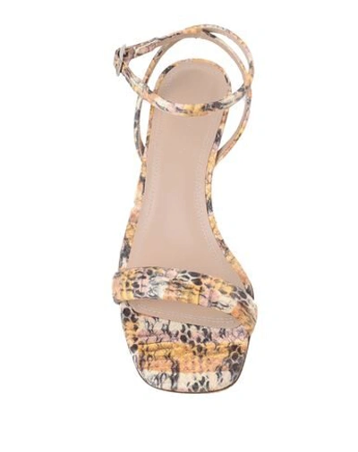 Sandro Sandals In Yellow