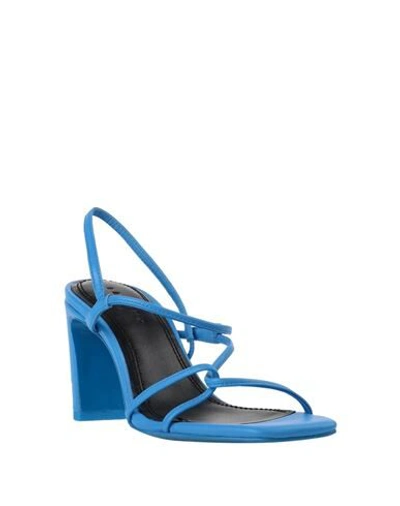 Sandro Sandals In Bright Blue