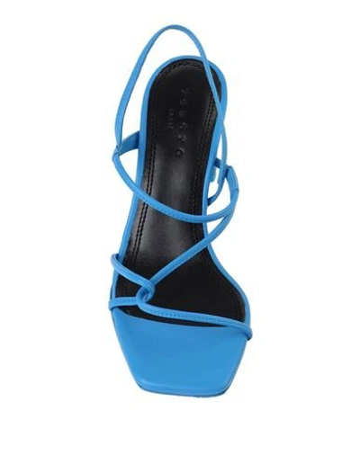 Sandro Sandals In Bright Blue