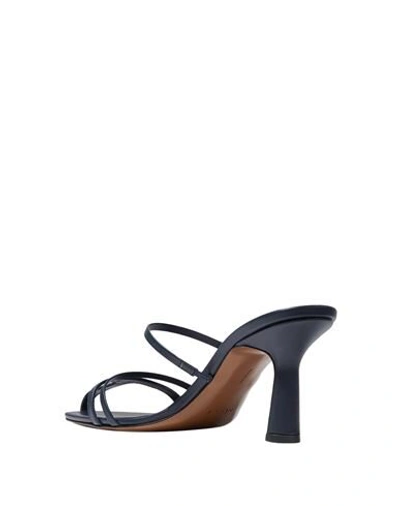 Shop Neous Woman Sandals Midnight Blue Size 6.5 Soft Leather