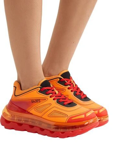 Shop 53045 Shoes Shoes 53045 Woman Sneakers Orange Size 8 Textile Fibers