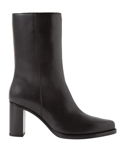 Shop Legres Woman Ankle Boots Black Size 8 Soft Leather