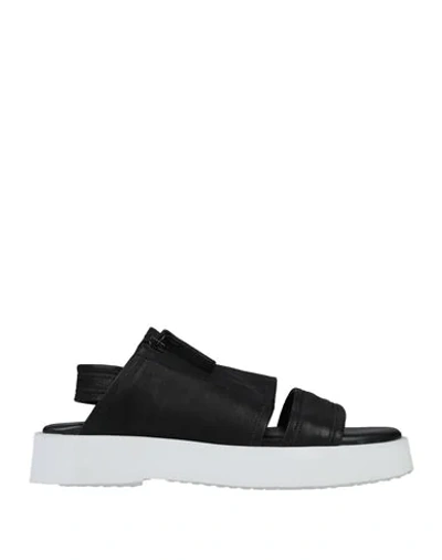 Shop Puro Individual Secret Sandals In Black