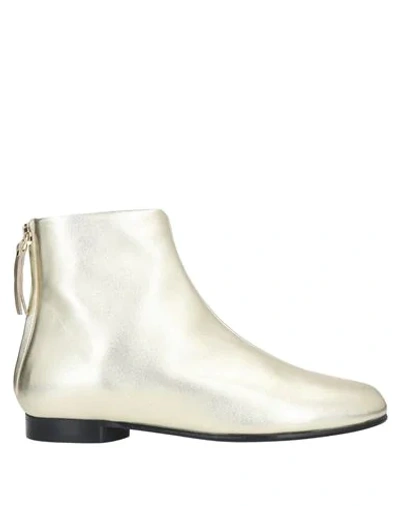 Shop 3.1 Phillip Lim Ankle Boots In Platinum