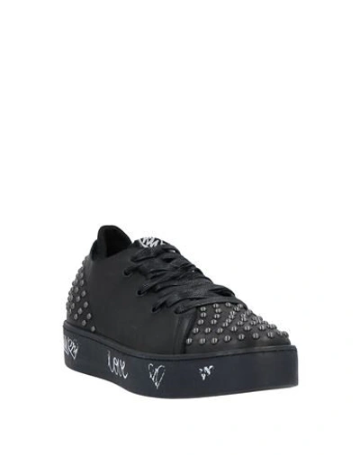 Shop Alberto Venturini Sneakers In Black