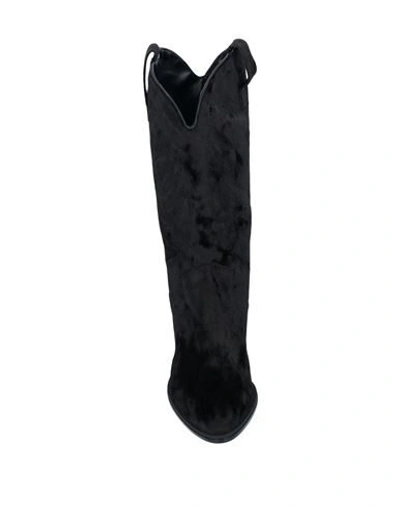 Shop Lorenzo Mari Knee Boots In Black